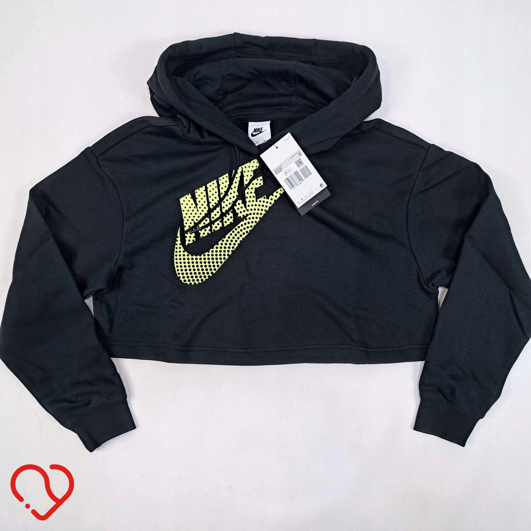 NIKE krótka bluza z kapturem
