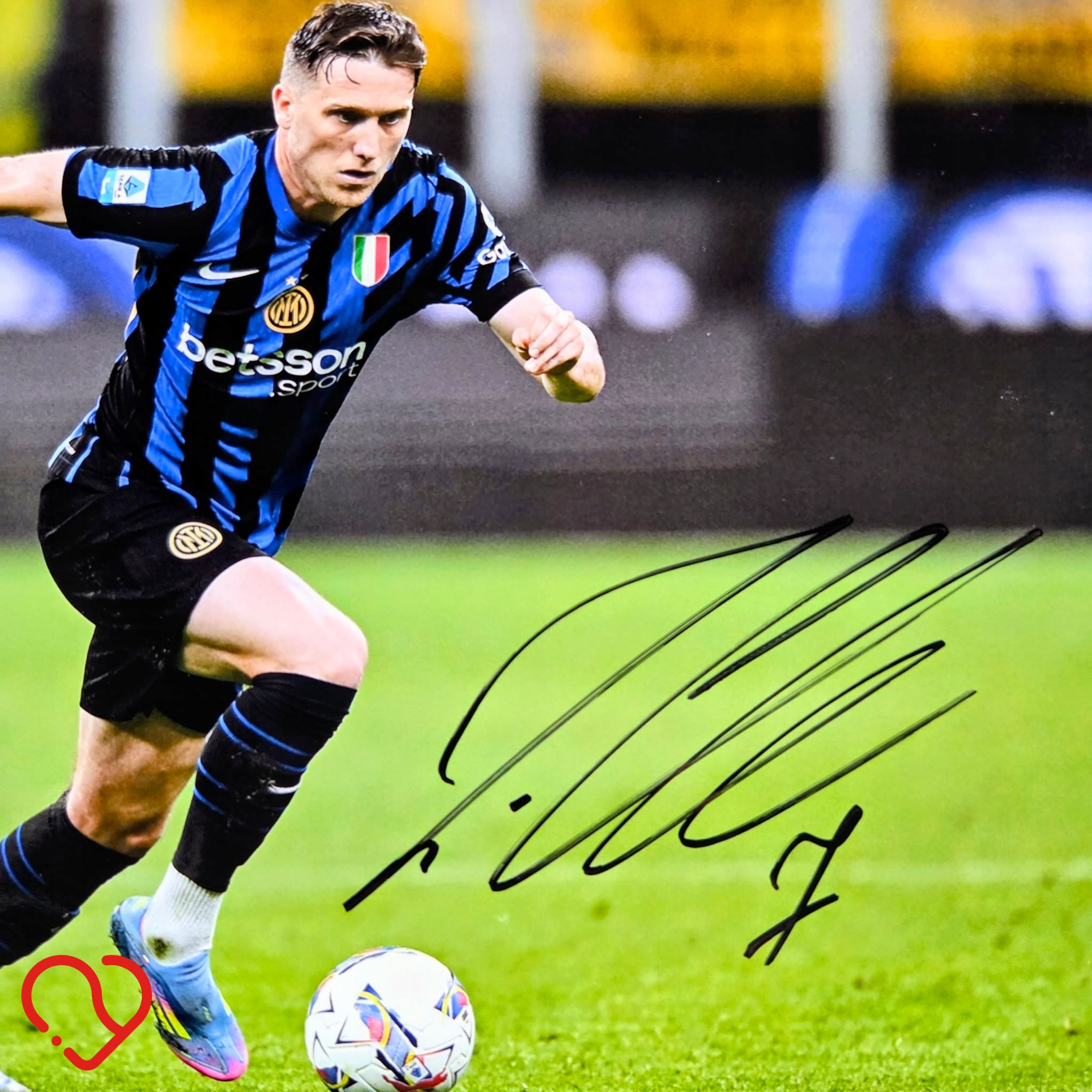 Zieliński - Inter - zdjęcie z autografem (pol)