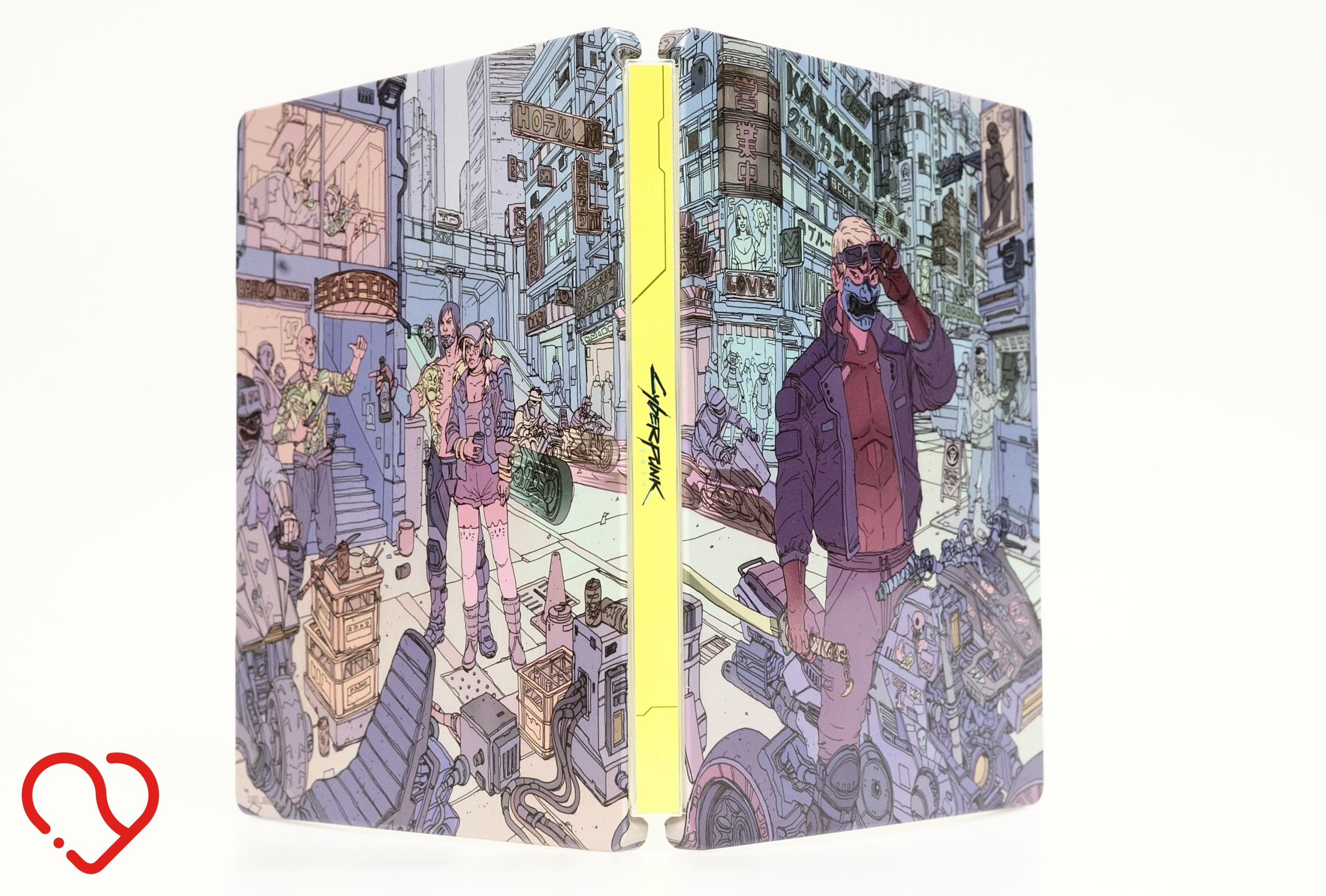 Cyberpunk 2077 Steelbook Tyger Claws CS00