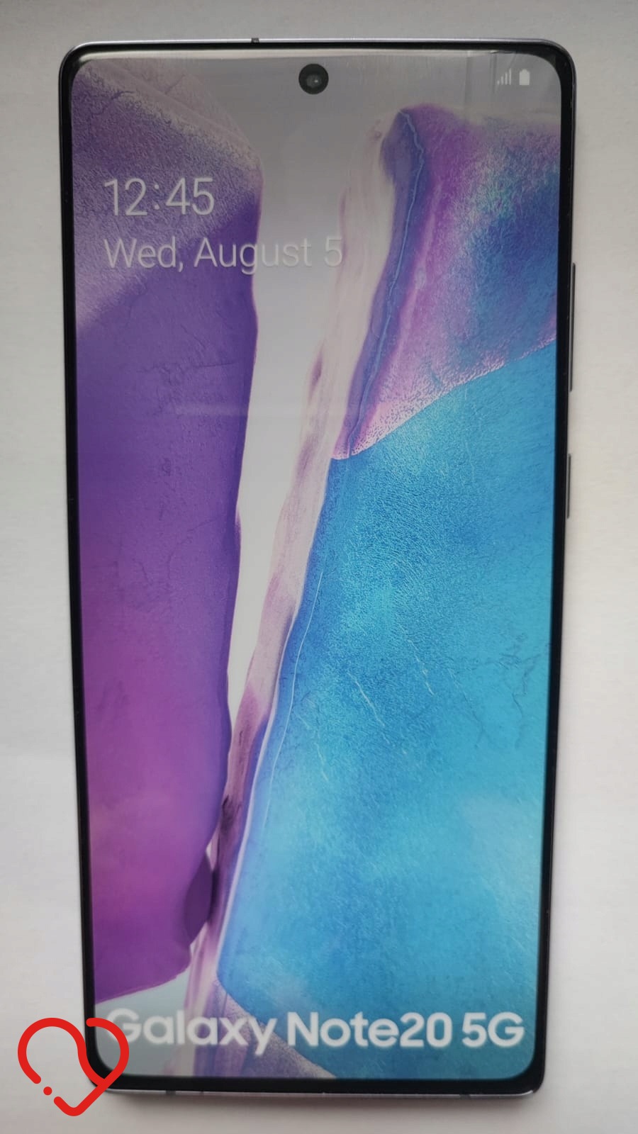 Atrapa eksponat wystawa prezenter smartfon Samsung Galaxy Note20 5G