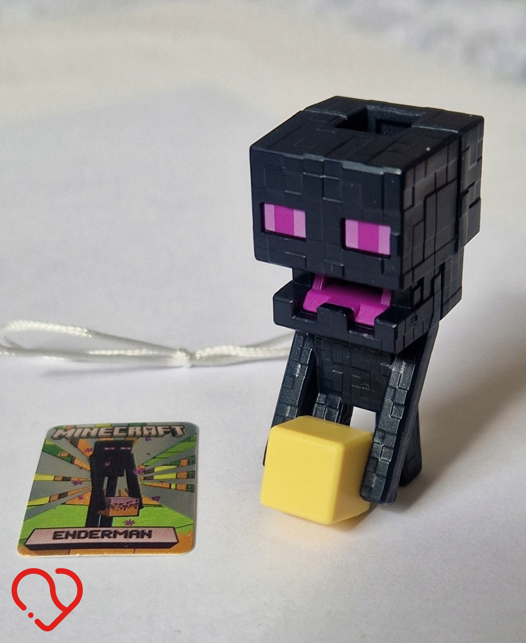 Figurka ENDERMAN Kinder Joy Minecraft VC311
