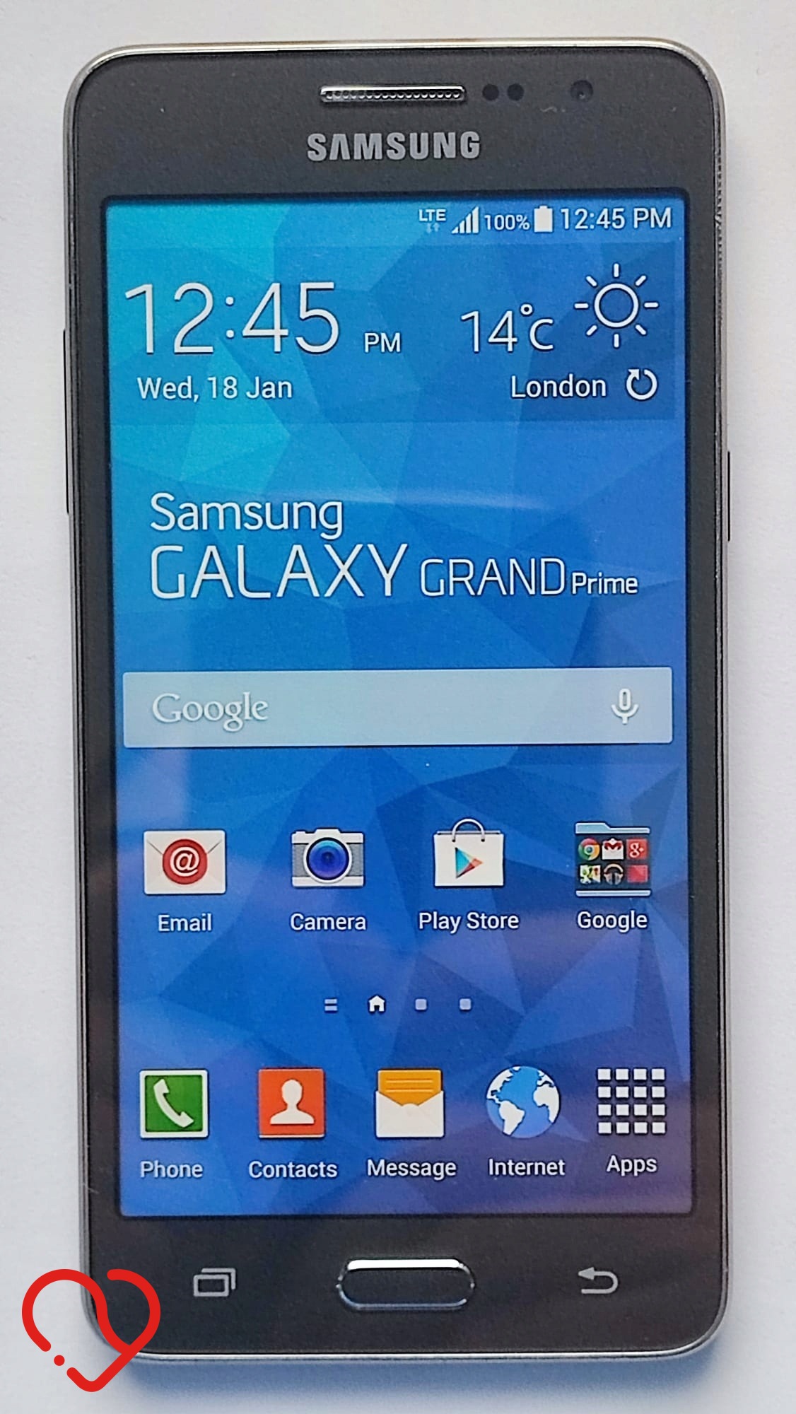Atrapa eksponat wystawa prezenter Samsung Galaxy GRAND Prime
