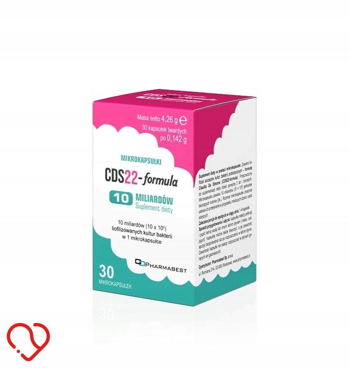 CDS22-formula 10 mld Probiotyk Odporność Mikrokapsułki Vivomixx 30kaps