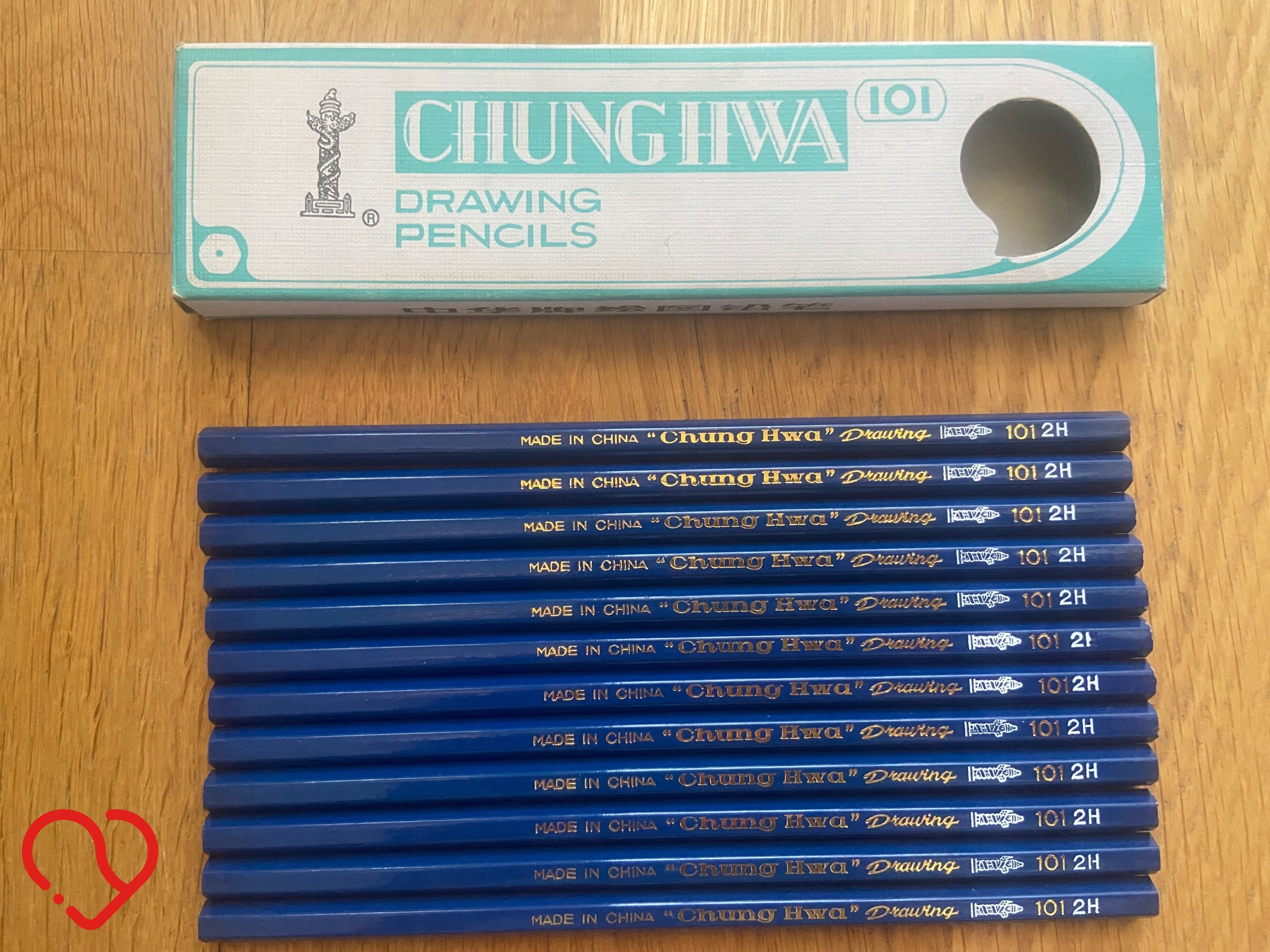 Chunghwa ołówek PRL 12 szt. NOWY