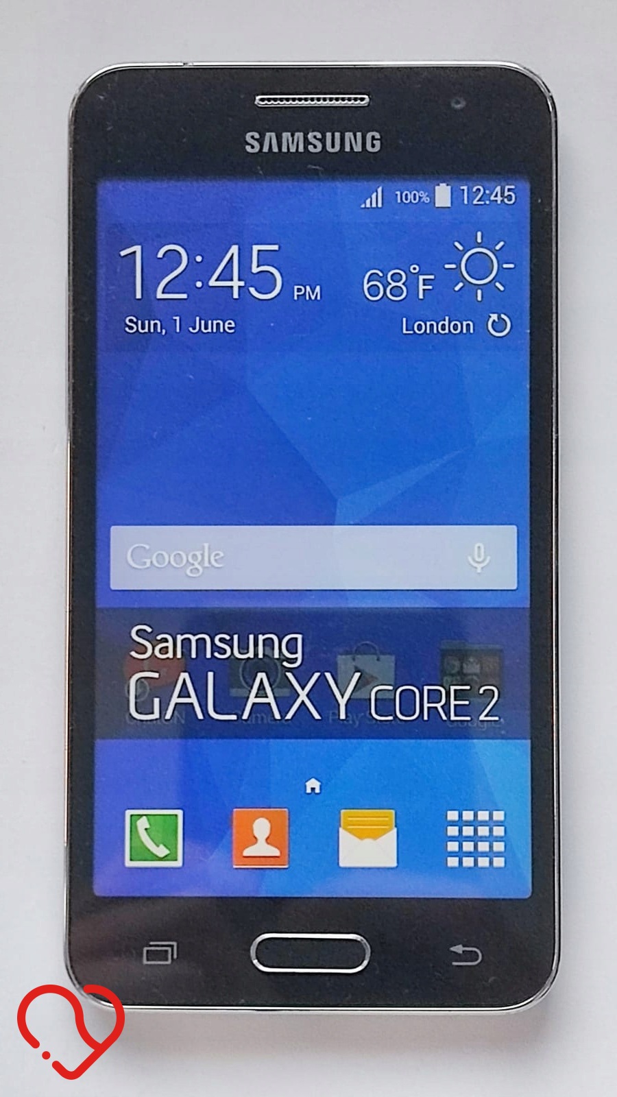 Atrapa eksponat wystawa prezenter Samsung Galaxy CORE 2