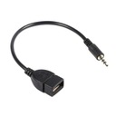 AP6 Kabel przejściówka Jack 3.5mm AUX USB HOST OTG