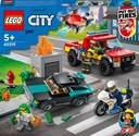 LEGO City 60319 Akcja strażacka i policyjny pościg