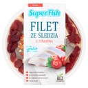 Filety ze śledzia z żurawiną SuperFish 0,2 kg