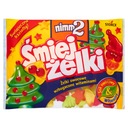 Żelki nimm2 Śmiejżelki Żelki owocowe wzbogacone witaminami oraz sokiem owocowym 180 g Nimm2 180 g