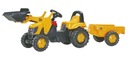 Traktorek dziecięcy Rolly Toys Żółty