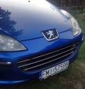Peugeot 407 - молдинги хром на решетка решотка 3 шт тюнинг хромированные с доставкой