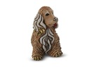 Pies spaniel - FIGURKA CERAMICZNA