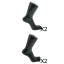 4 Pieces Foot Model Mannequin for Socks