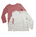 H&M bluzka dziecięca długi rękaw bawełna biały rozmiar 98 (93 - 98 cm)