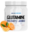 Proszek glutamina Glutamine Recovery Amino Allnutrition 500 g pomarańczowy