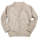 Jomar sweterek dziecięcy beżowy akryl rozmiar 86 (81 - 86 cm)