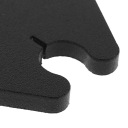 1set черный металл sun visor зажим регулируемые крепление салон автомобиля с разборки
