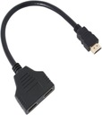 Kabel ZYY BLACK HDMI - HDMI 0,3 m