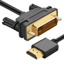 Kabel Interlook HD-2-2M-Black HDMI - DVI 2 m