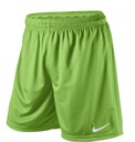 Nike krótkie spodenki poliester zielony rozmiar 152 (147 - 152 cm)