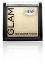 Pojedynczy rozświetlacz prasowany Hean GLAM złoty Gold Glow 9 g