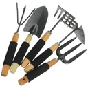 GARDENING SPADE HAND RAKE PORTABLE HOE KID TOOLS SHOVELS KIDS 1 SET