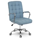Krzesło biurkowe JHS 10 odcienie niebieskiego