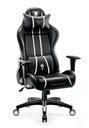 Fotel gamingowy Diablo Chairs X-One 2.0 ekoskóra czarno-biały