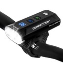 Oświetlenie rowerowe EVI Light COMPETITION2 pro line 1200 lm akumulator