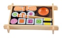 Sushi drewniane jedzenie od Magni dla dzieci