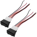 цена 2pcs car electric window выключатель kit sensitive сенсор контроллер