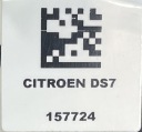 Новый оригинальный hak буксирный citroen ds7 9822822180 9826206380 с разборки