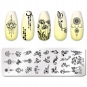 PICT YOU Christmas Nail Stamping Plates Xmas