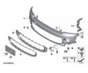 цена Mini r55 clubman r56 r57 r58 r59 рамка галоген l