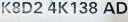 Полуось правый зад дискотека sport l550 k8d2-4k138-ac с доставкой