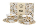 Filiżanka Duo ENGLISH porcelana 100 ml 2 szt.