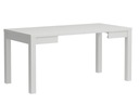 Stół prostokątny rozkładany Rad-Stol Diego 100 x 100 x 77cm biały