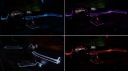 Оптический кабель лед  к автомобиля elwire освещение rgb ambient app блютуз 7m заказать онлайн