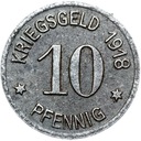Moneta 1 fenig z 1918 roku