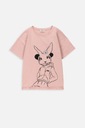 Mokida t-shirt dziecięcy różowy bawełna rozmiar 146 (141 - 146 cm)