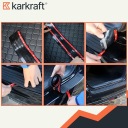 Резиновая накладка  защитная на задний бампер черная накладка накладка  резина с разборки