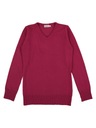 Olimpias sweterek dziecięcy czerwony wełna rozmiar 104 (99 - 104 cm)