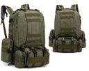 Plecak wojskowy RG plecak wojskowy taktyczny militarny 41-60 l odcienie zieleni
