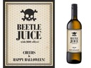 Etykieta naklejka na butelkę Beetle juice, 10 szt.