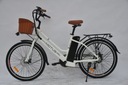 Rower elektryczny MOTUS 26cali ebike rama 26 aluminium koło 26 " biały 250 W