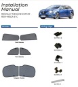 цена Zasłonki słoneczne renault megane универсал 2016 крышки жалюзи солнцезащитные