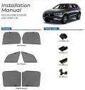 Zasłonki volvo xc60 2017- крышки жалюзи солнцезащитные с доставкой