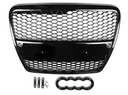 Grill Gril atrapa AUDI A6 C6 04-08 Połysk RS LOOK