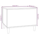 фото mini №9, Lumarko coffee table, black, 60x44, 5x45 centimeters, mate