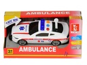 AUTO AMBULANS ŚW.DŻW 16,5X6,5X5,5CM